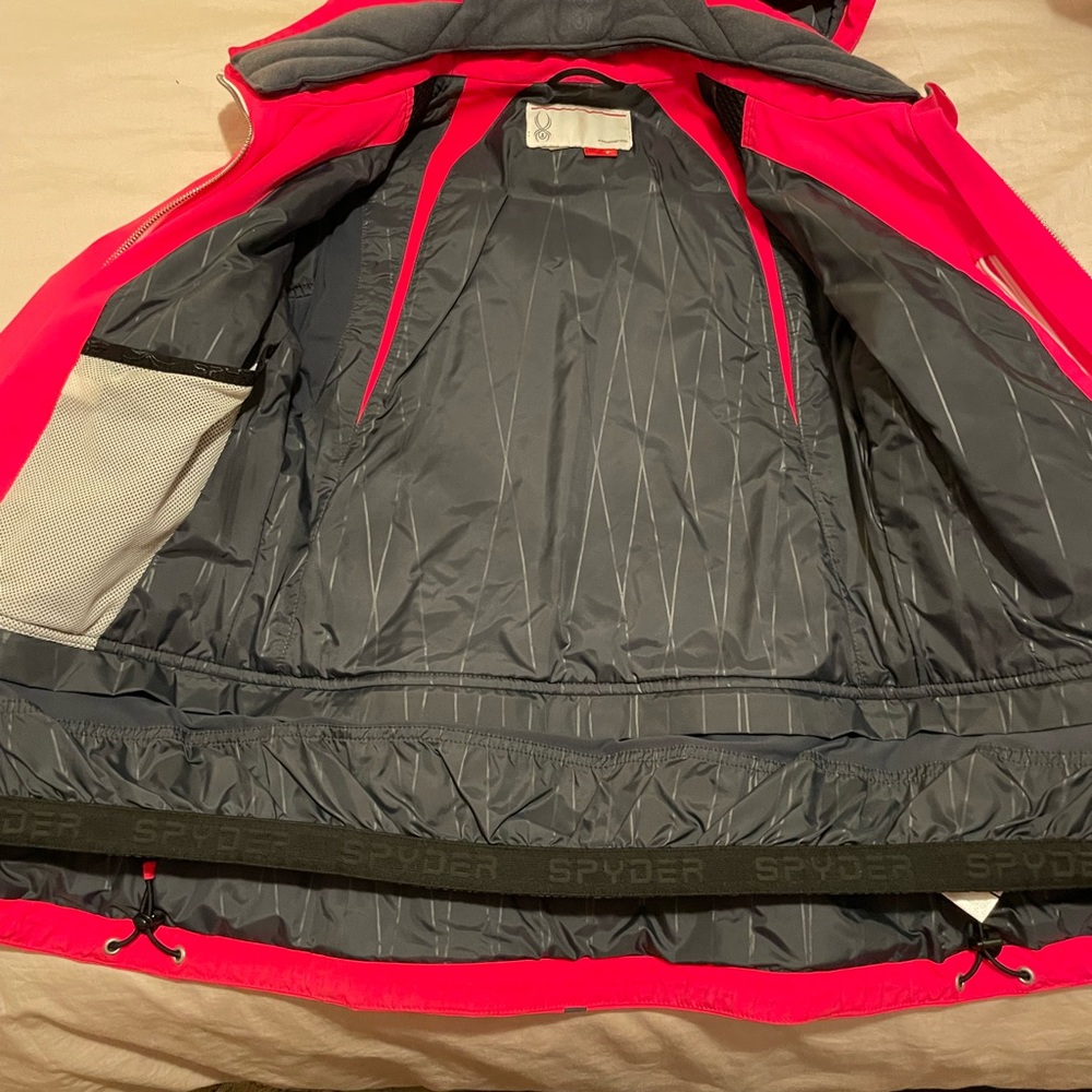 Spyder Pink Women’s Size 4 Winter Coat - Picture 4 of 11